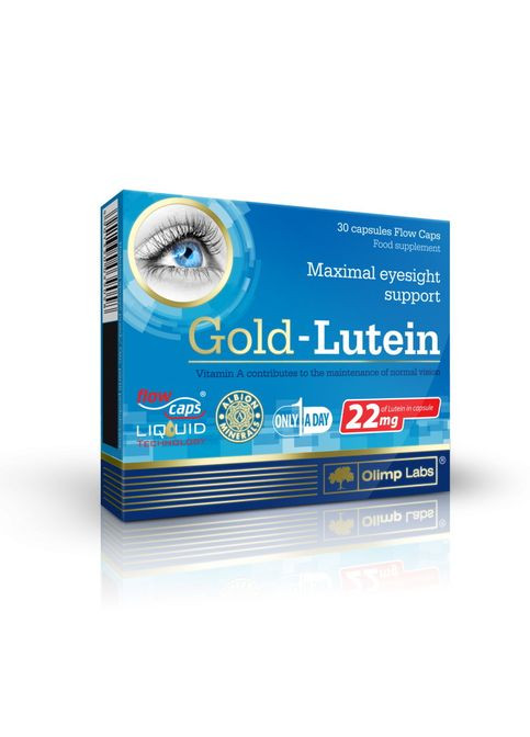 Натуральна добавка Gold Lutein, 30 капсул Olimp (324420438)