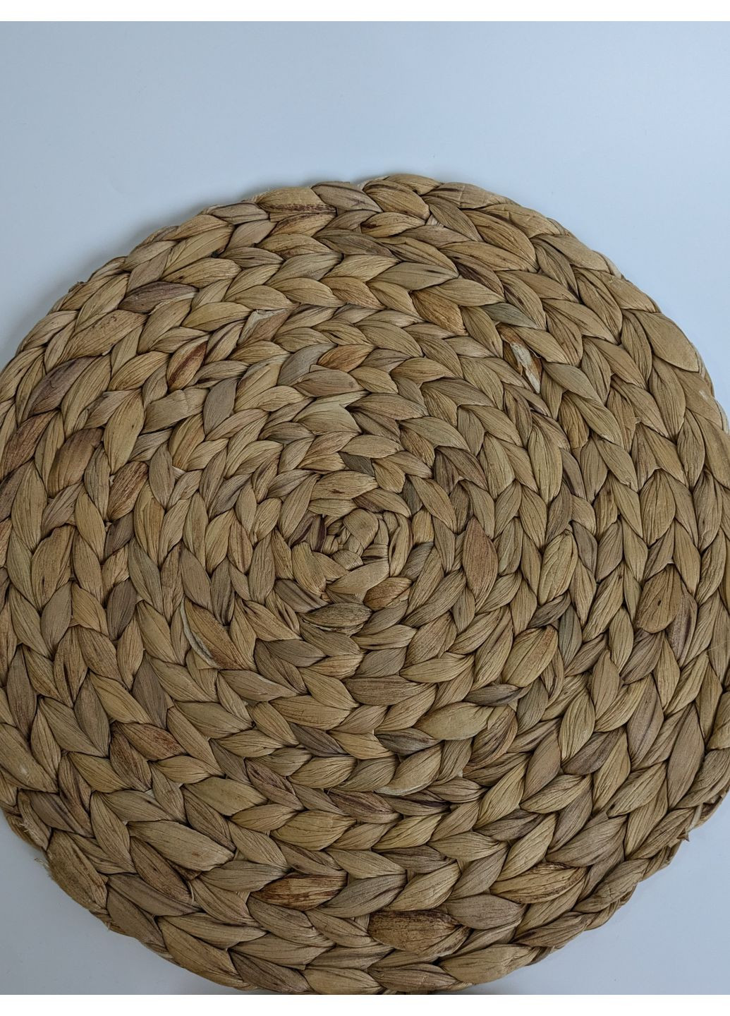 Килимок гіацинтовий під тарілку для сервірування столу 30 см No Brand (360900836)