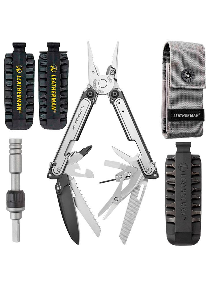 Набор Мультитул ARC 833076 + Трещотка 931030 + Комплект бит Bit Kit 2 половины Leatherman (326804297)