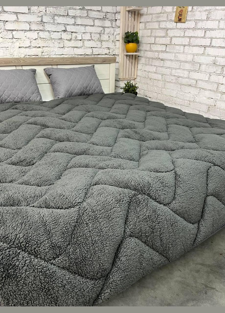 Одеяло меховое полуторное 155х210 см (П4К-Al-hutr-kovdra-006) No Brand (308754571)