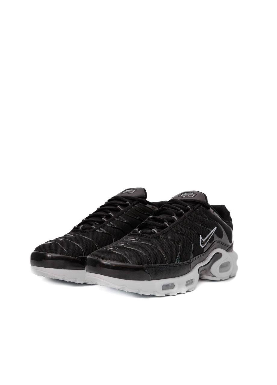 Чорні Осінні кросівки чоловічі nike nd No Brand Air Max Plus Tn Black White