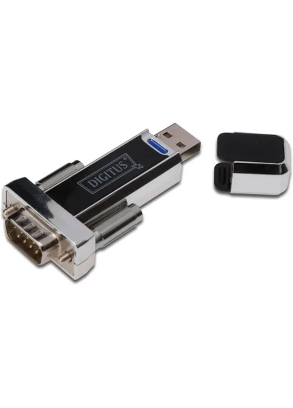 Кабель для передачи данных USB to COM M RS232 black (DA-70155-1) Digitus (399300695)