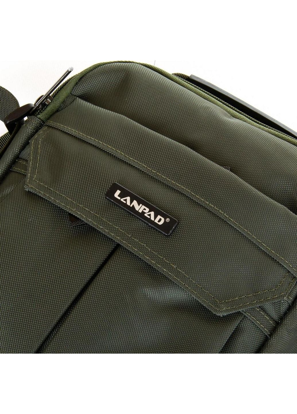 Мужская сумка тканевая 20х25х10 см Lanpad (289461677)