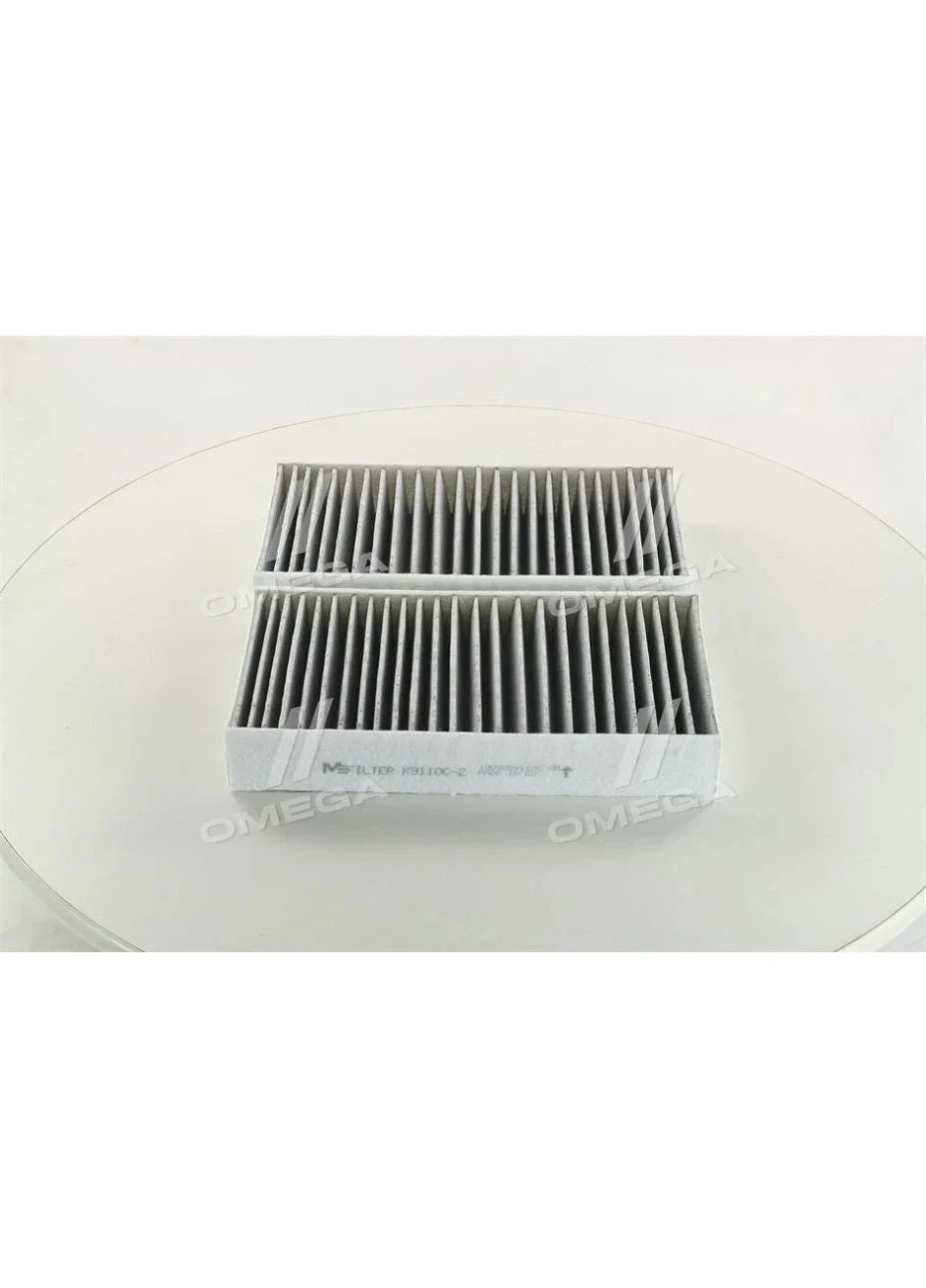 Фільтр салону MB GL, ML 06- вугільний (2шт.) (вир-во ) K9110C-2 M‑Filter (366301145)