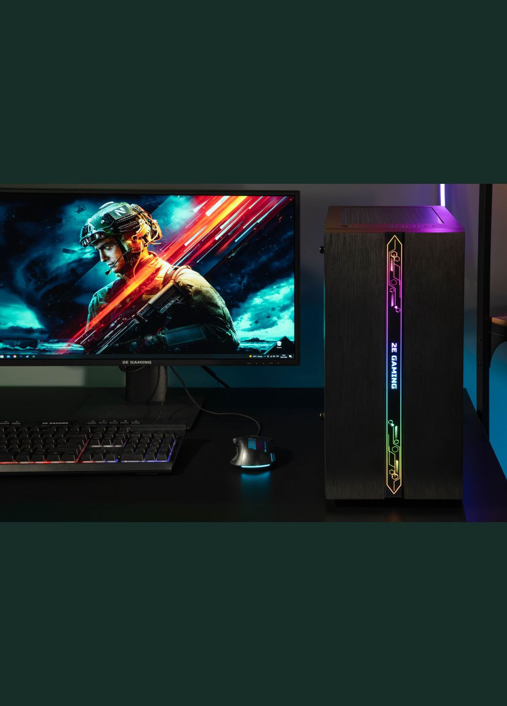 Комп’ютер персональний Complex Gaming Intel i5-12400F/H610/16/500F/NVD1030-2/FreeDos/-G2107-500/500W 2E (316390708)