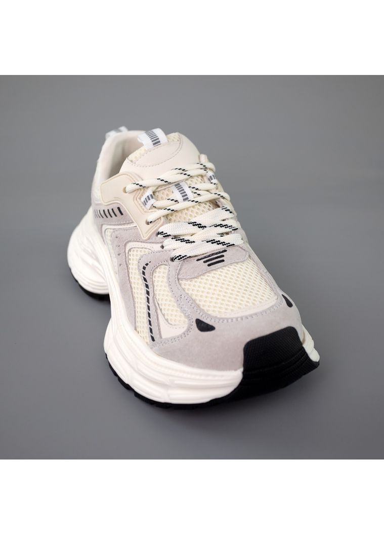 Кроссовки женские Fashion молочные (359227024)