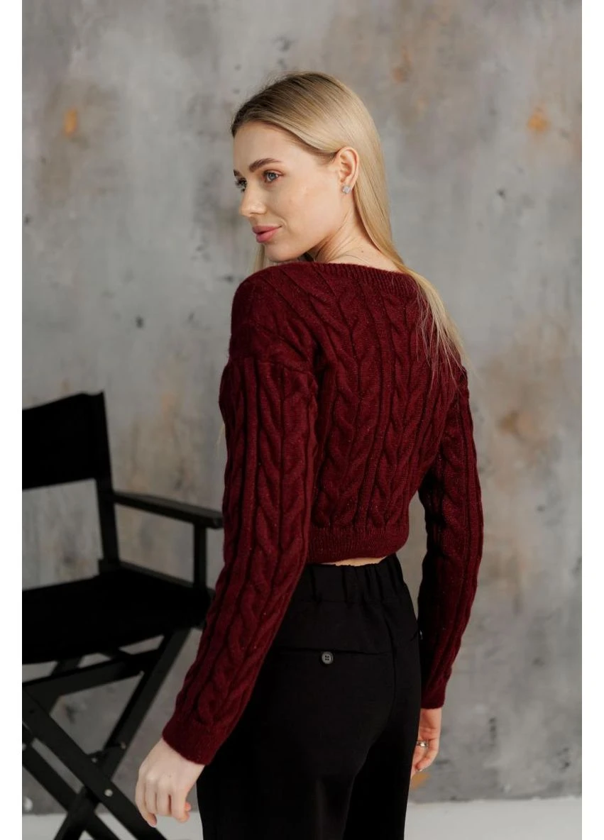 Кроп-джемпер Асоль з люрексом Art Knit (376499389)