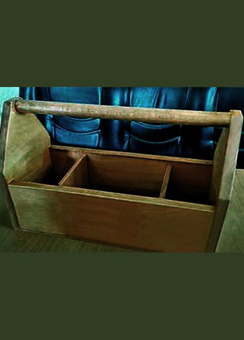 Ящик-переноска для інструментів з дерева Редбул мускат (ЯДИ-002307) No Brand (328911906)