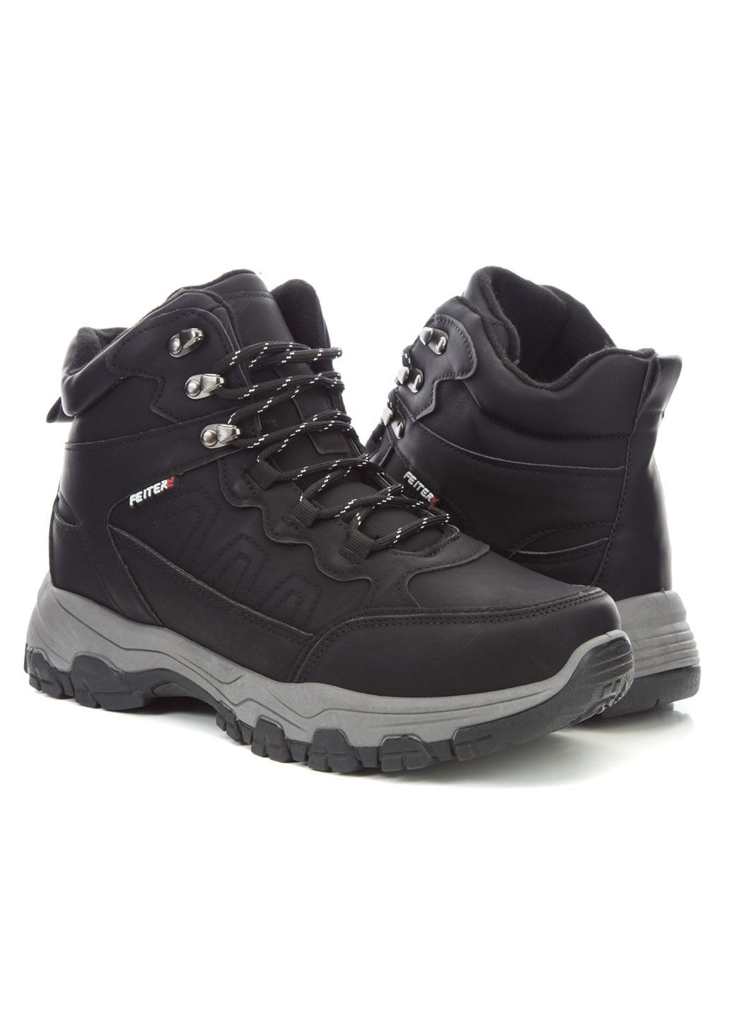 Черные зимние ботинки мужские Navigator