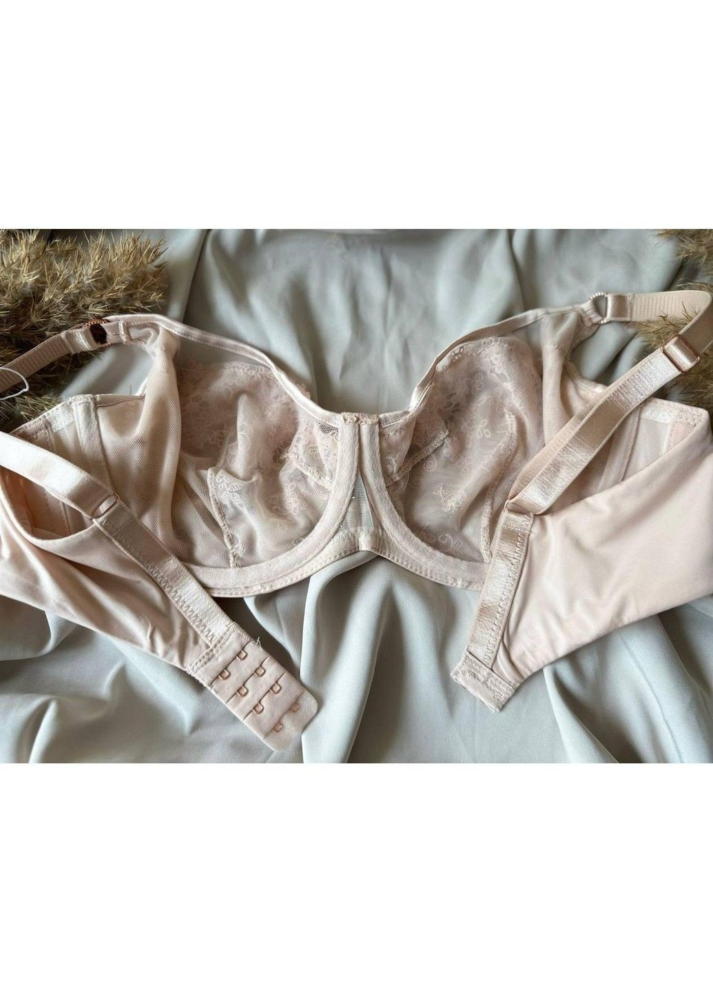 Бежевий бюстгальтер без поролону 11280 бежевий Lanny Mode