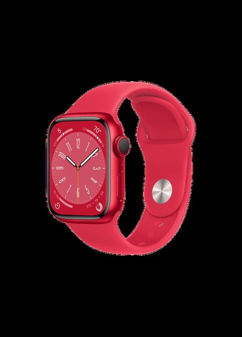 Смарт-часы Watch Series 8 GPS + Cellular 45mm PRODUCT RED Aluminum Case w. PRODUCT RED S. Band S/M (MNVR3) Apple (323615396)