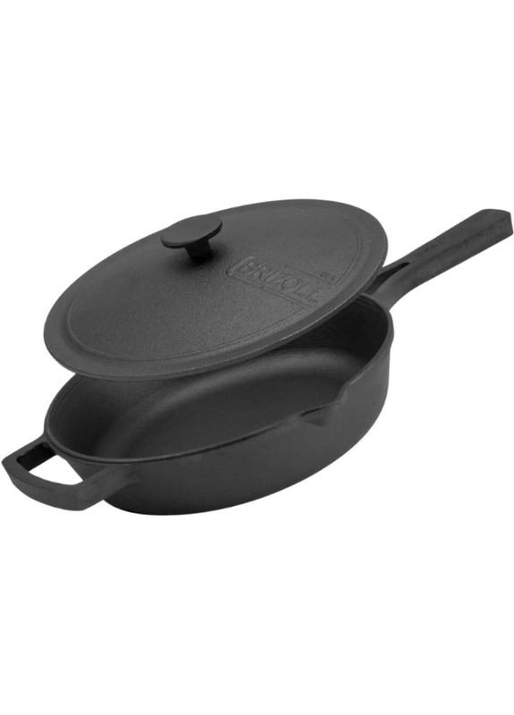 Сотейник із кришкою Monolith 26 см Black (M2660P-1) Brizoll (314765840)