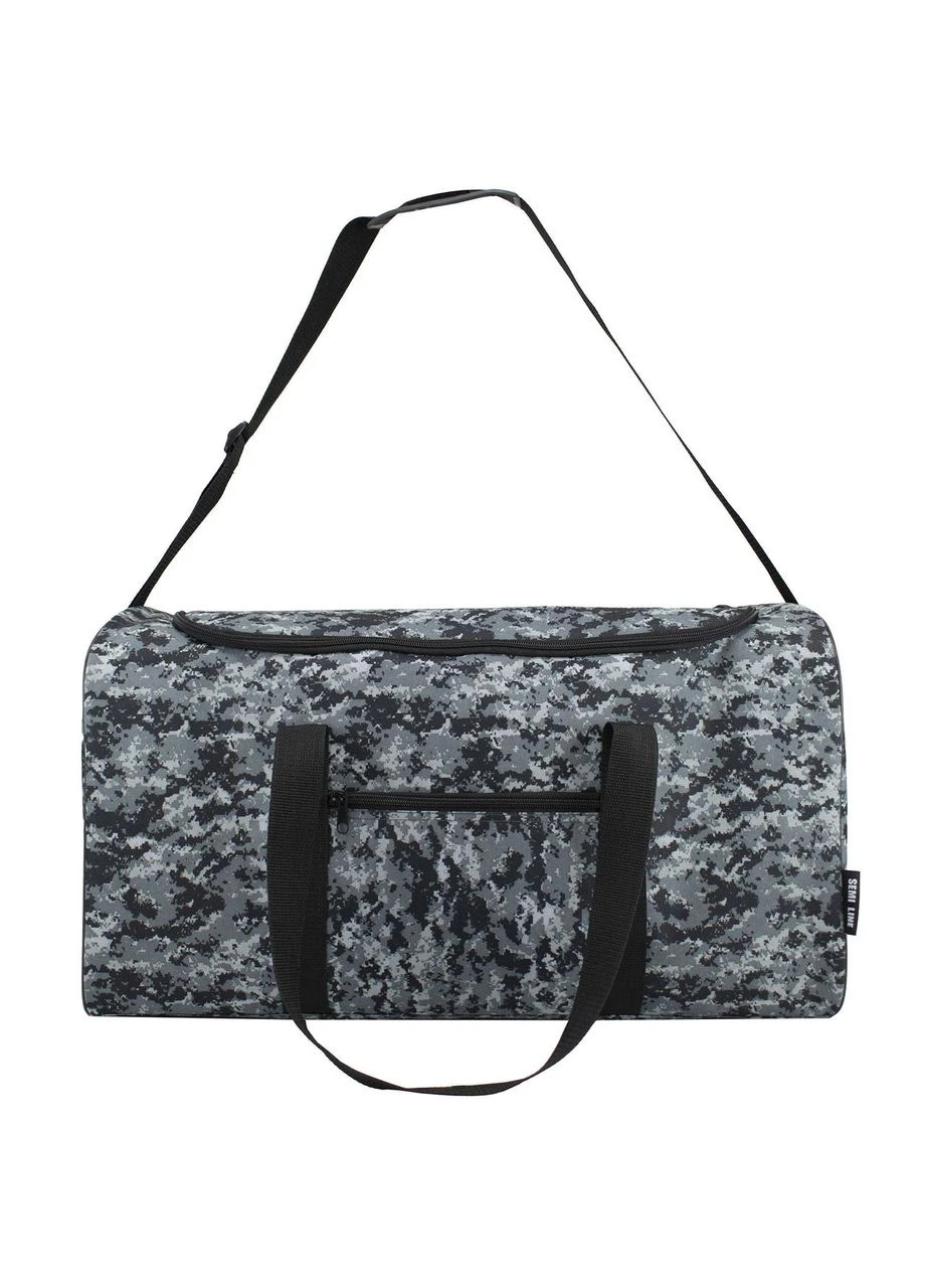 Дорожная сумка 52 Black Camo (A3032-5) Semi Line (392890461)