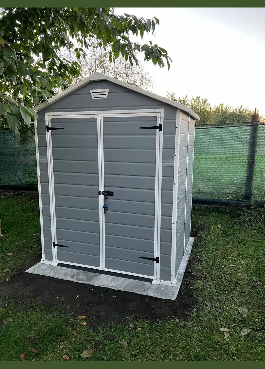 Сарай садовий пластиковий (будиночок) MANOR 6x5 (17197128) Keter (334004727)