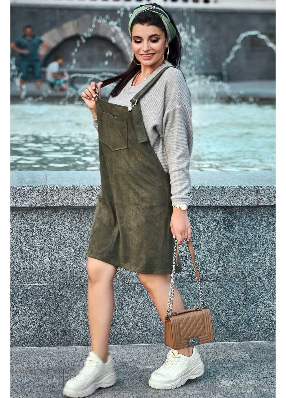 Демисезонный женский сарафан 1366.4261 Seventeen