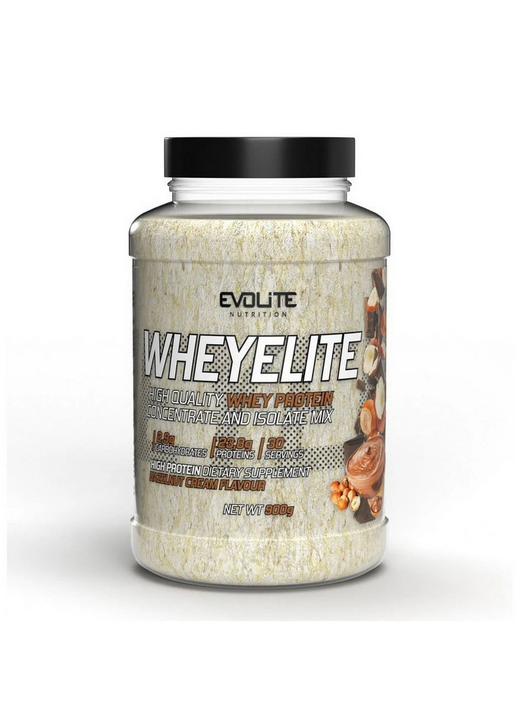 Протеїн Whey Elite, 900 грам Фундук Evolite Nutrition (293338301)