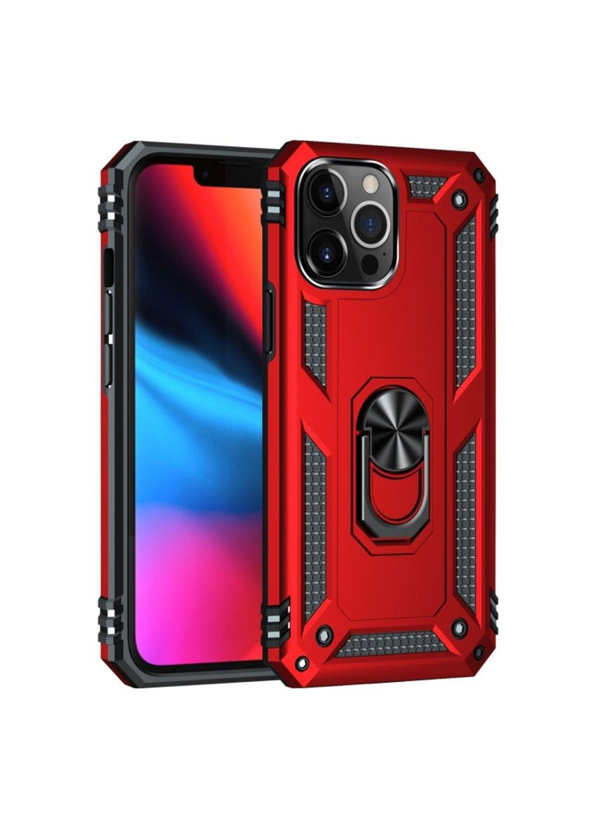 Чохол Robot Ring для iPhone 13 Pro Red Cosmic (304732866)