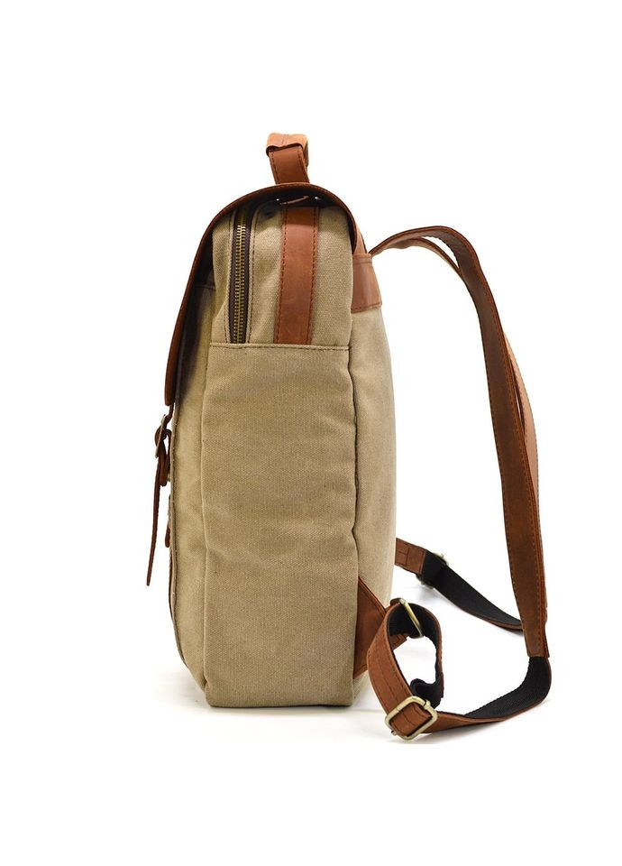 Сумка рюкзак для ноутбука из канвас RBs-3420-3md рыжий TARWA (298683840)