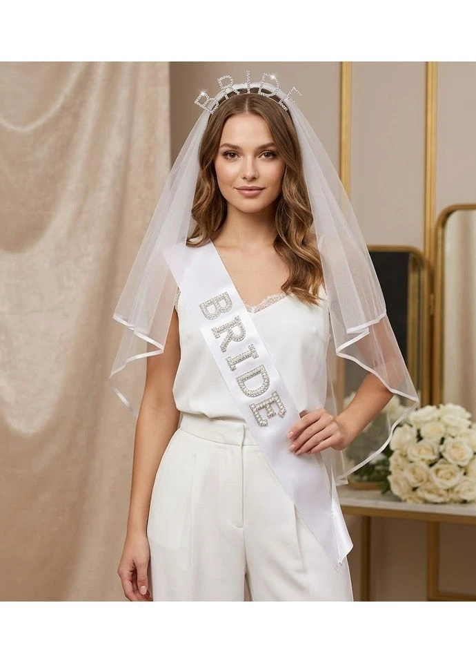 Bride Сміливий сет для незабутнього дівич-вечора! набір для нареченої No Brand (388544409)