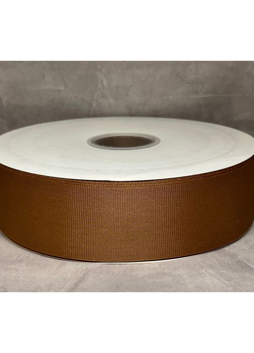Репсова стрічка 3,8 см, колір коричневий (горіх), відрізок 1 метр, арт 019637 No Brand (369971143)