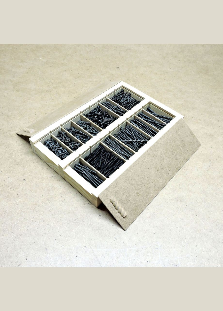 Набір 2х саморізів по дереву 965шт No Brand (328911933)