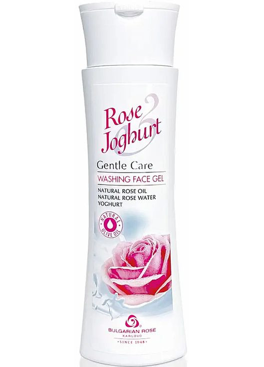 Очищуючий гель для обличчя - Bulgarska Rosa Rose Joghurt Gel 200ml (196663-105221) Bulgarian Rose (368645534)
