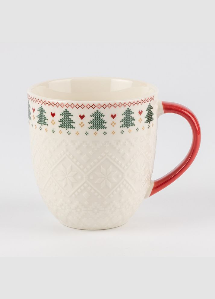 Набор чашек Merry Christmas 630 мл 2 шт. 16035-004 керамика No Brand (346152438)