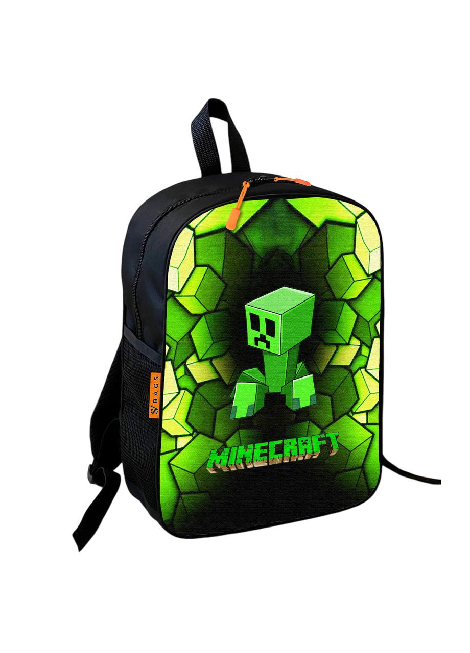 Шкільний рюкзак дитячий Minecraft + Сумка для взуття спортивної форми рюкзак-мішок для хлопчика (1933) No Brand (328693466)
