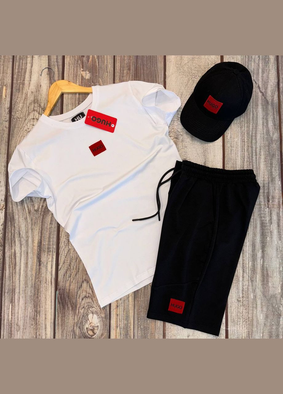 Комплект 3 в 1 (Футболка,шорти,кепка) No Brand (296108234)