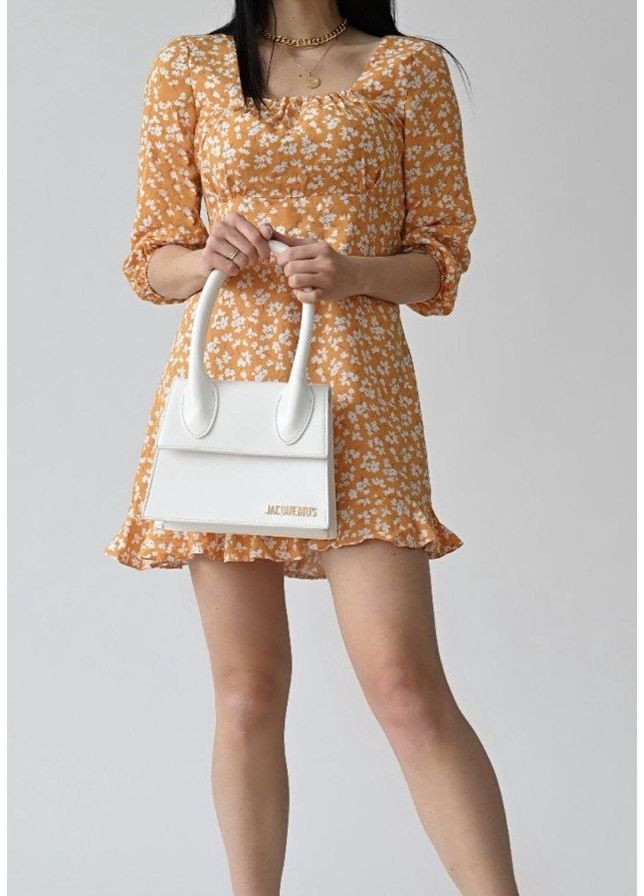 Бежевое женский платье resive beg No Brand