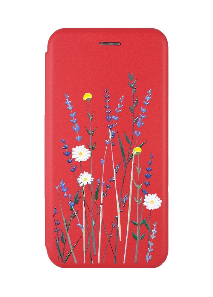 Чехол-книжка с рисунком для Samsung Galaxy A50 (2019) A505/A30s:: Полевые цветы (принт 270) G-Case (359499206)