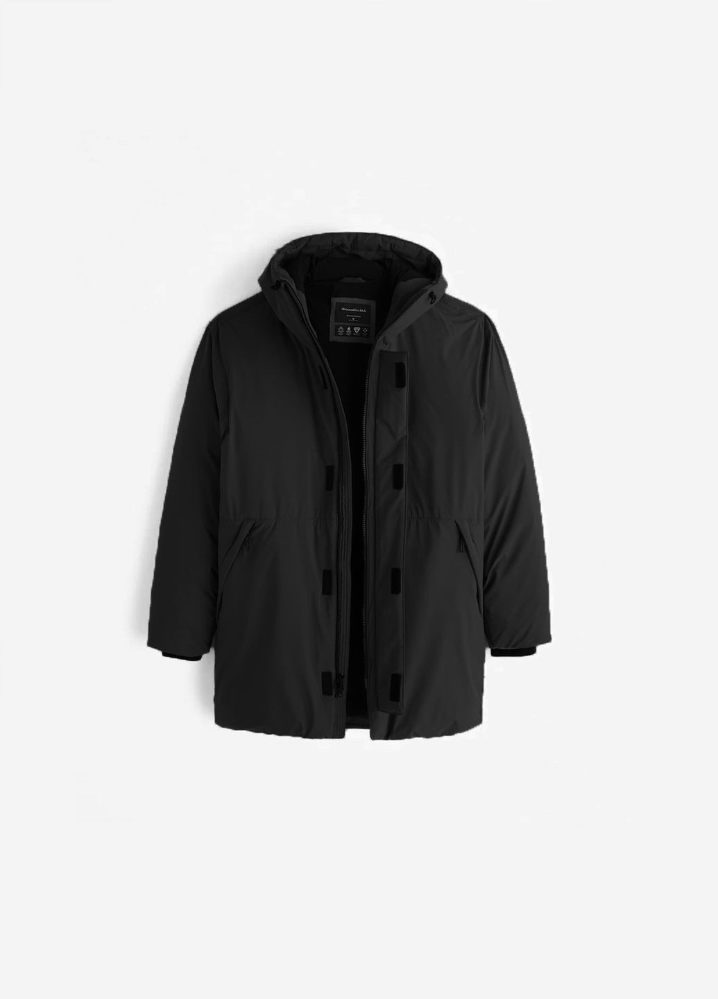 Черная демисезонная куртка af9289m Abercrombie & Fitch
