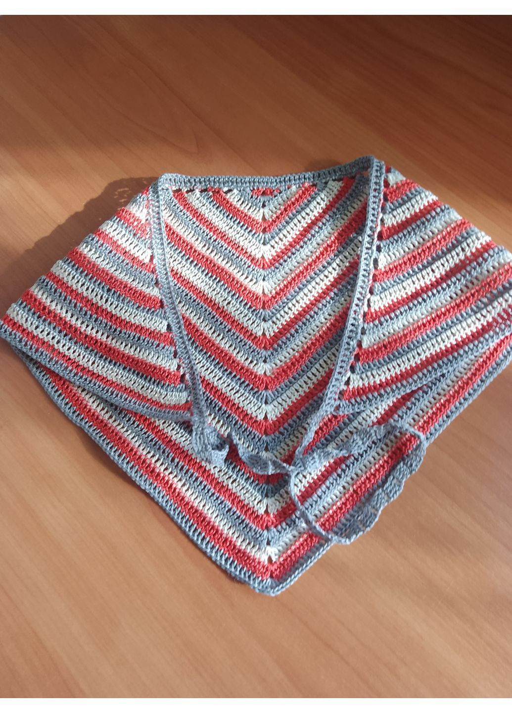 Полосатый вязаный платок IVGAM (363982745)