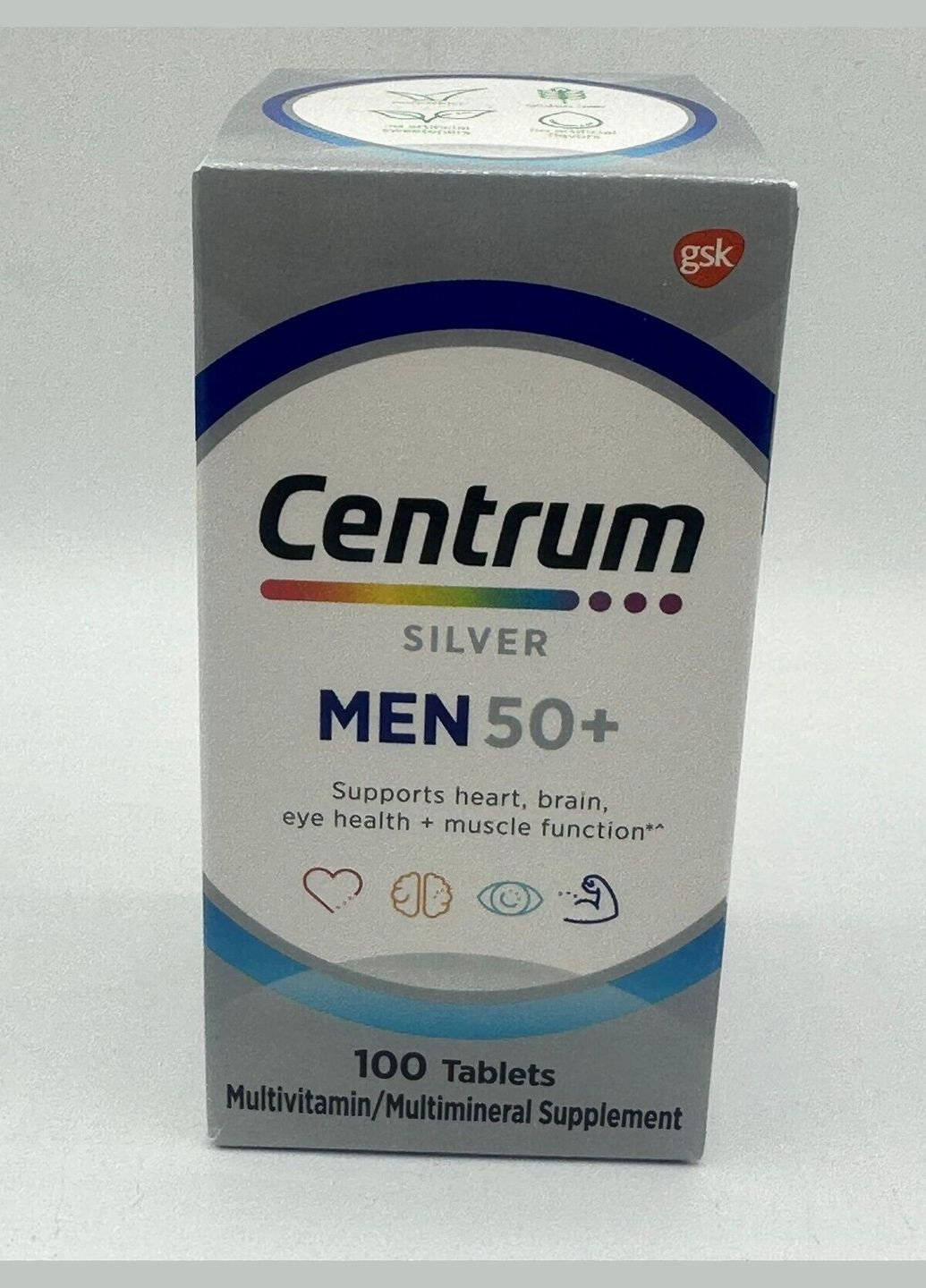 Витаминноминеральный комплекс для мужчин старше 50 лет Silver Men 50+ (100 таблеток на 100 дней) Centrum (280265991)