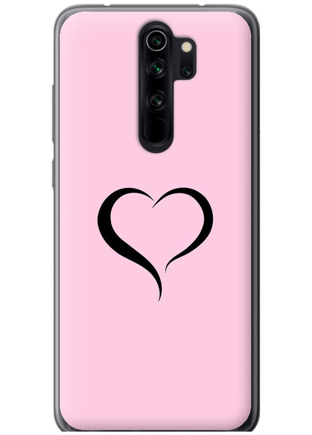 Силіконовий чохол 'Серце 1' для Endorphone Xiaomi Redmi Note 8 Pro (334727805)
