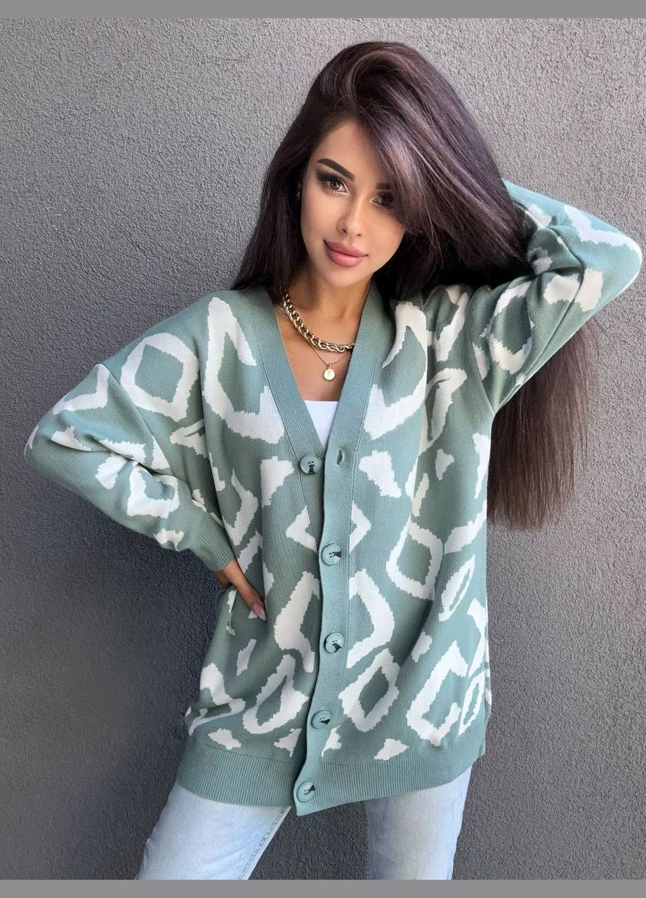 Фисташковый демисезонный кардиган Vakko