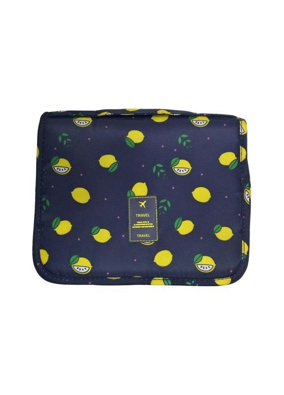 Косметичка для подорожей прозора всередині Travel Лимон для подорожей More (366088868)