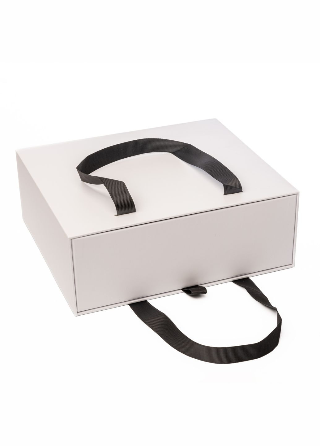 Подарочная коробка Primo White 23 х 20 х 8,5 см с ручками, Белая Pacco (296719657)