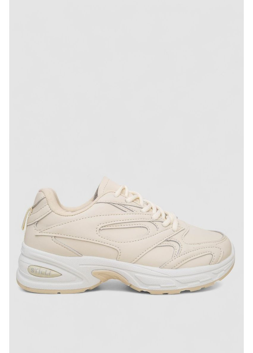 Кроссовки женские,, 248RN10 Stilli бежевые всесезоны (369973853)