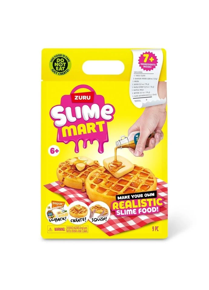 Ігровий набір зі слаймами "Бельгійські вафлі" Slime Mart 15901D, серії "Shopping Bag" No Brand (382722938)