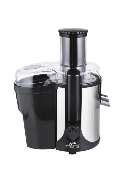 Соковижималка Monte 3202-MT нержавіюча сталь жолоб для цілих яблук 1500 Вт Sokany (363831139)
