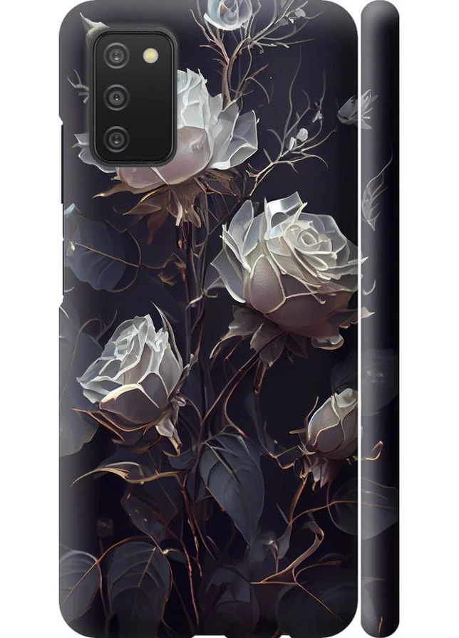 3D пластиковий матовий чохол 'Троянди 2' для Endorphone Samsung Galaxy A03s A037F (258175766)