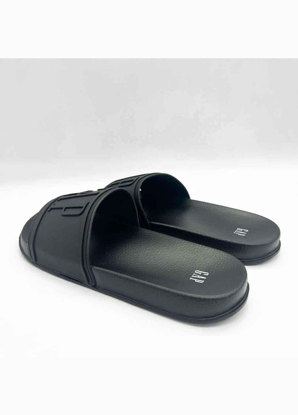 Черные шлепанцы (р) резина 0-1-1-gpw-519010 Gap