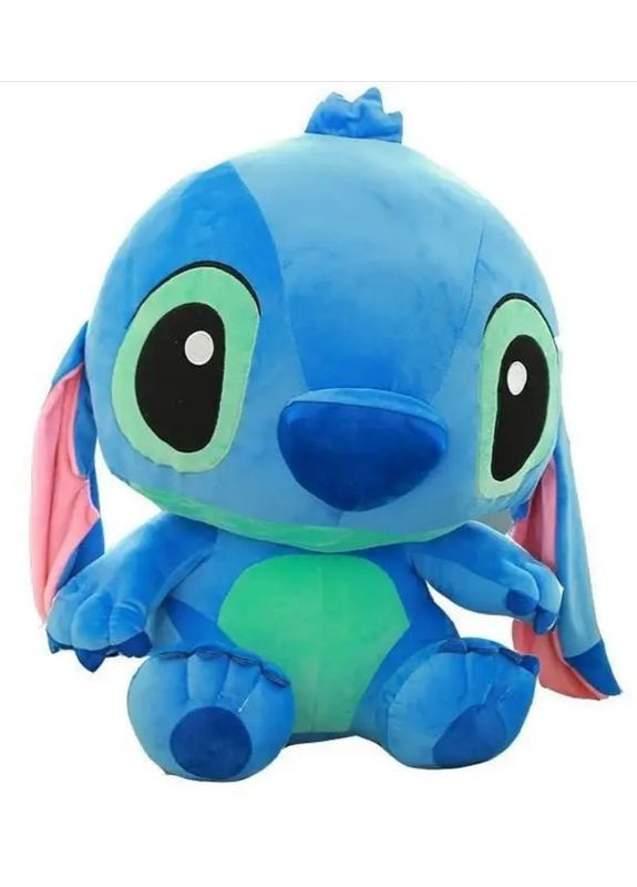 Мягкая плюшевая игрушка Стич персонаж мультфильма изготовлена из гипоаллергенного материала 100 см (2104618959) No Brand (373235563)