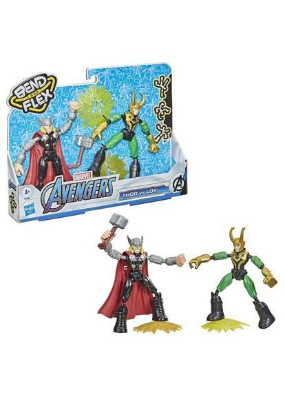 Набор фигурок Мстители. Тор и Локи, 2 шт. () Hasbro F0245 (370498791)
