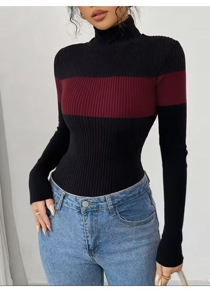 Женский боди-гольф с длинным рукавом, размер (арт. 304) No Brand (366666064)