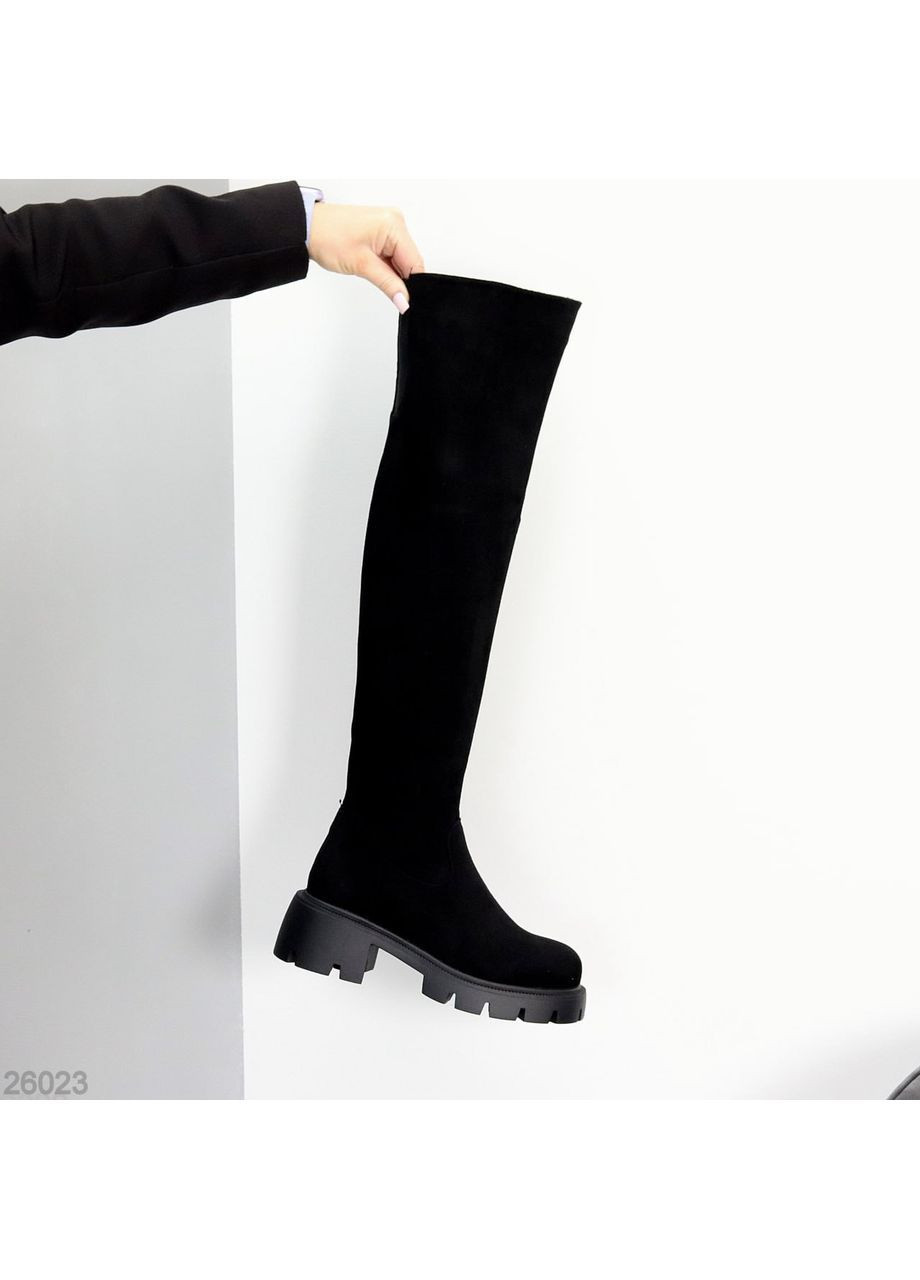 Черные осенние ботфорты "ruti" Helen