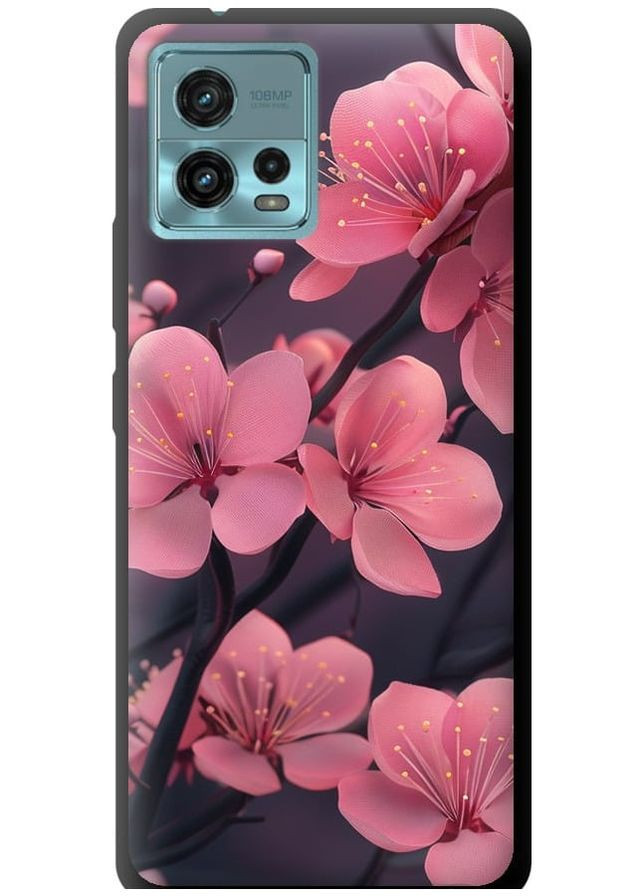 TPU чохол 'Пурпурова сакура' для Endorphone Motorola G72 (287276872)