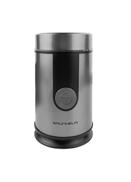 Електрична роторна кавомолка подрібнювач кавових зерен GС-3072S 300 Вт 3 ступеня помелу Сіра Grunhelm (316108718)
