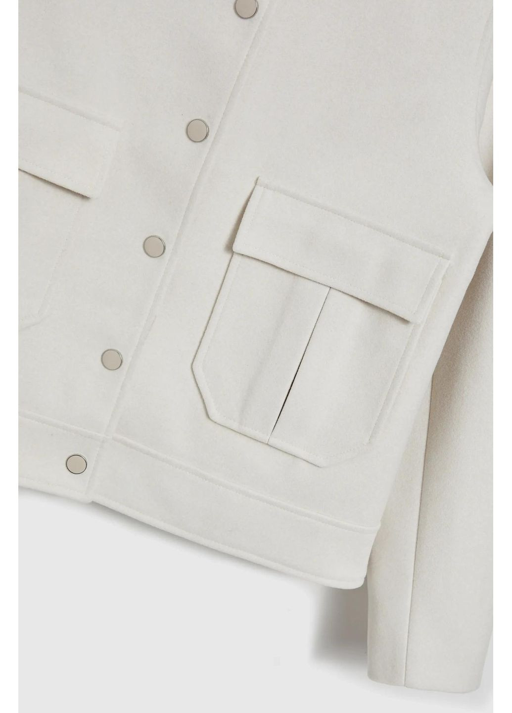 Бежевая демисезонная куртка Moodo